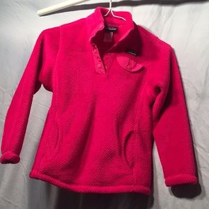 Patagonia girls fleece jacket